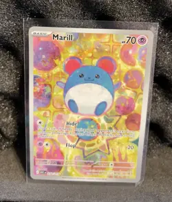 Pokemon TCG Marill 232/217 Me: Ascended Heroes Illustration Rare - Holo - NM - Image 1