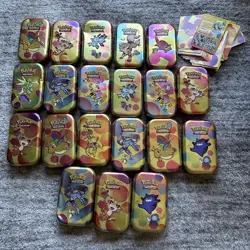Pokemon 151 Empty Mini Tins Bulk Lot 100+ Read Description - Image 2