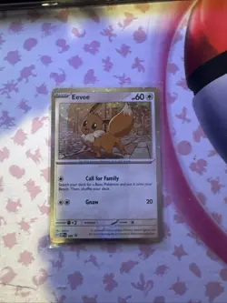 Eevee SVP200 Scarlet & Violet Black Star Promo Holo Pokemon TCG - NM - Image 1