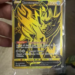 Zamazenta V SWSH077 SWSH: Sword & Shield Promo Cards Holo (Sealed) - Image 3