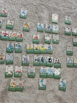 Pokemon carddass 1996 (green) lot 73 cards - Image 3