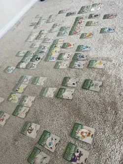 Pokemon carddass 1996 (green) lot 73 cards - Image 5