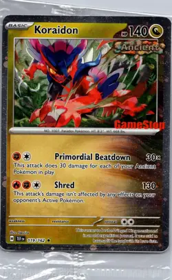 Koraidon (Gamestop Promo) 119/162 Holo Miscellaneous Cards & Products Pokemon NM - Image 1