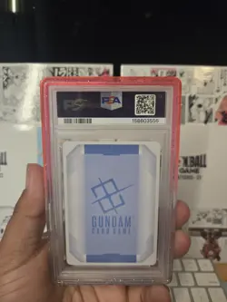 Bandai Gundam Card Game Z Gundam (Biosensor) GD03 EN #071 Rare+ PSA 10 - Image 2