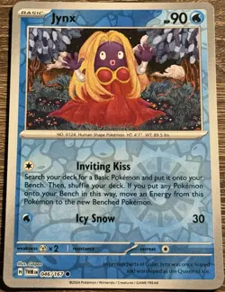 Jynx 046/167 Reverse Holo Common Twilight Masquerade Pokemon TCG - NM/M (L) - Image 1