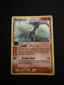 Aerodactyl 35/110 EX Holon Phantoms - reverse holo - STAMPED - LP - Image 2