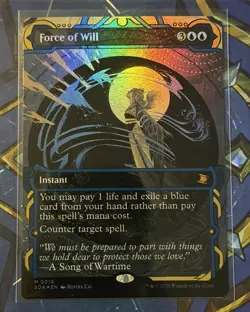 Force of Will SOA 19 MTG Secrets of Strixhaven: Mystical Archive Mythic NM - Image 1
