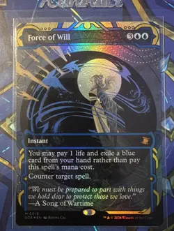 Force of Will SOA 19 MTG Secrets of Strixhaven: Mystical Archive Mythic NM - Image 3