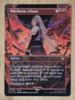 Nibelheim Aflame (Borderless) Final Fantasy Regular - Image 1