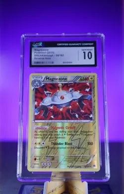2015 Pokemon Breakthrough Magnezone Reverse Holo #54 CGC 10 - Image 1