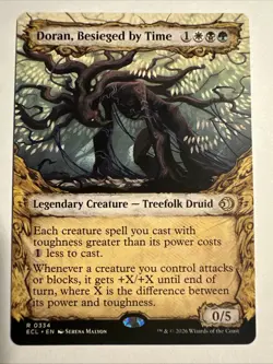 Doran, Besieged By Time *Borderless* (Near Mint/Mint) | MTG - Image 1