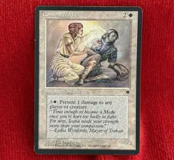 Magic The Gathering Combat Medic Version A Vintage 1994 White Creature - Image 1