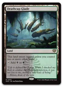Deathcap Glade #253 (NM) Secrets of Strixhaven SOS Magic MTG - Image 1