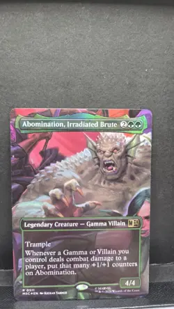 MTG Marvel Super Heroes Commander - Abomination, Irradiated Brute (Foil) - Image 1