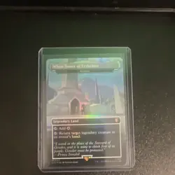 White Tower of Ecthelion (Borderless) LOTR: Tales of Middle-earth Foil Rare 369 - Image 1