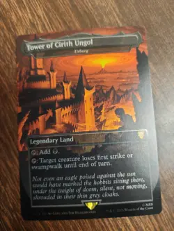 Tower of Cirith Ungol - Urborg (Borderless) Commander: the Lord of the Rings:... - Image 1