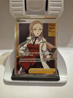 Pokemon TCG Oleana Rebel Clash 191/192 Holo Full Art Ultra Rare - Image 1