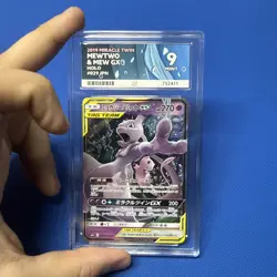 ACE 9 Mewtwo & Mew GX 029/094 Miracle Twin SM11 Japanese Pokemon 2019 - Image 1