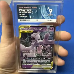 ACE 9 Mewtwo & Mew GX 029/094 Miracle Twin SM11 Japanese Pokemon 2019 - Image 3