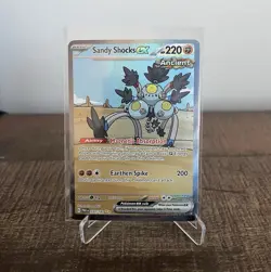 Pokemon TCG Sandy Shocks ex 250/182 SV04 Paradox Rift Ultra Rare Near Mint - Image 1
