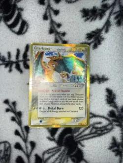 Pokemon TCG Charizard EX Crystal Guardians Holo Rare Card 4/100 Delta Species - Image 1