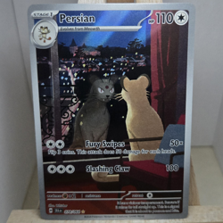 Persian 078/064 Shrouded Fable Full Art Holo Illustration Rare Eng - Image 1
