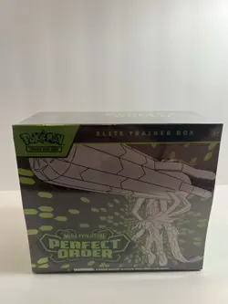 Pokemon TCG: Mega Evolution Perfect Order ETB (Elite Trainer Box) New & Sealed - Image 1