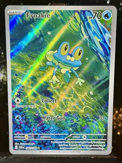 Pokemon TCG Froakie 088/086 Chaos Rising Illustration Rare NM/MINT - Image 1