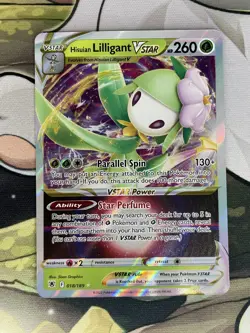 Pokemon TCG: Hisuian Lilligant VSTAR 018/189 Swsh10: Astral Radiance Holo - Image 1