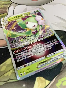Pokemon TCG: Hisuian Lilligant VSTAR 018/189 Swsh10: Astral Radiance Holo - Image 2