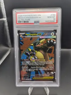 2025 POKEMON MEG EN-MEGA EVOLUTION ULTRA RARE #164 MEGA KANGASKHAN EX PSA 10 - Image 1