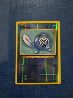 Poliwag 23/108 Common Evolutions Pokemon Reverse Holo Near Mint - Image 1