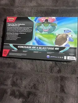 Venusaur ex Blastoise ex Premium Collection GameStop Exclusive - Pokemon Sealed - Image 2