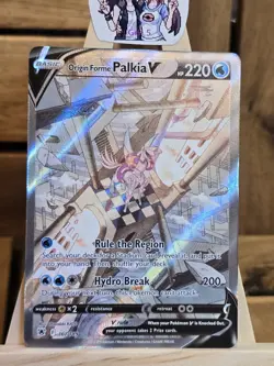 Pokemon TCG Origin Forme Palkia V Astral Radiance 167/189 Holo Full Art - Image 2