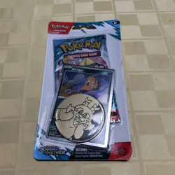 Pokemon TCG Journey Together Blister Pack Yanma And Scraggy Promo Cards - Image 3