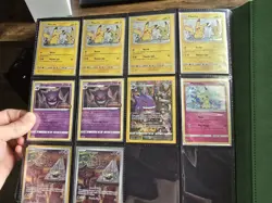 Pokemon TCG Collection Binder. Pokemon V, GX, ex, Vmax, Full Art,and Promos. - Image 1