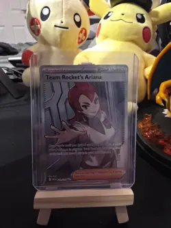 Pokemon TCG Team Rocket's Ariana Card 224/182 Destined Rivals - Image 1