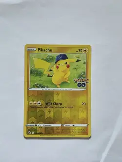 Pikachu 028/078 Pokemon GO Reverse Holo - Image 2