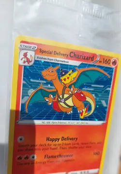 Pokemon Special Delivery Charizard SWSH075 2022 Promo *SEALED* - Image 4