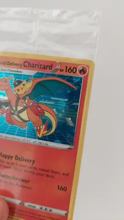 Pokemon Special Delivery Charizard SWSH075 2022 Promo *SEALED* - Image 5