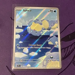Pokemon TCG Spheal 199/191 Illustration Rare Surging Sparks SSP - Image 3