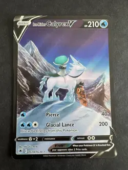 Pokemon - Ice Rider Calyrex V TG14/TG30 Swsh10: Astral Radiance Trainer Gallery - Image 2