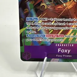 Foxy (Alternate Art) EB04-036 One Piece from OP-14 The Azure Sea's Seven Foil NM - Image 5