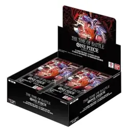 One Piece TCG - OP16 - The Time of Battle Booster Box English Sealed In Hand - Image 1