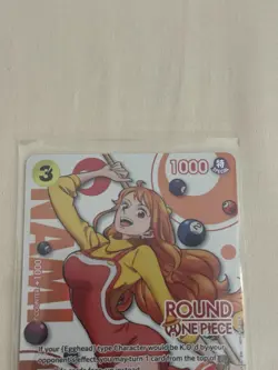 One Piece TCG Round 1 English Promo Nami ST29-008 Ships Next Day NM/M - Image 2
