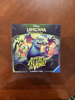 Disney Lorcana Attack of the Vine! Illumineer's Trove | Brand New & Sealed - Image 1