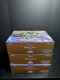 Union Arena Attack On Titan 3 Bulk Boxes - Image 1