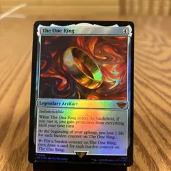 MTG The One Ring Foil 0246 Mythic Rare LOTR Tales of Middle-earth LTR - Image 1