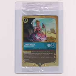 2026 DISNEY LORCANA WILDS UNKNOWN CINDERELLA RESOURCEFUL TRAVELER PROMO 47/P3 - Image 1
