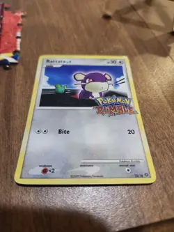 Rattata Rumble Holo 15/16 Pokemon TCG Card - Image 4